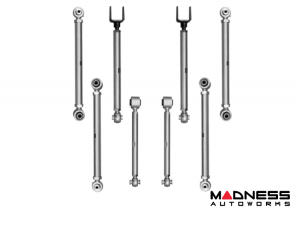 Jeep Wrangler JL Control Arms - Rock Krawler - Lower Arms 1.75" - Upper Arms 1.375" - Factor Pro - Aluminum - 2DR - 2018+